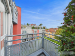 Eine Klasse für sich! Burgblick-Penthouse in Nürnbergs bester Lage! - Schlafzimmer-Balkon