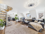 Exklusive Maisonettewohnung mit großzügigem Raumkonzept für höchste Wohnansprüche - Wohnzimmer