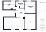 Charmante Dachgeschosswohnung mit 96m² Wohn-Nutzfläche! Möglichkeit zur Maisonette in Nürnberg Thon - Grundriss 2.OG