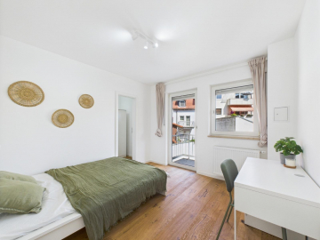 Möblierte 3 Zimmer Wohnung für Studenten, Renoviert mit Top Anbindung – 12 Monate Mindestmietdauer, 90419 Nürnberg, Zimmer