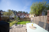 Familienfreundliches Reihenhaus mit Terrasse, Garten und Tiefgarage in Wendelstein-St. Wolfgang! - Terrassenbereich