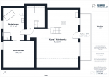 Exklusive Maisonette-Dachgeschosswohnung mit Designerküche, Luxusbad & Studio in Rückersdorf - Grundriss Studio