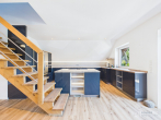 Exklusive Maisonette-Dachgeschosswohnung mit Designerküche, Luxusbad & Studio in Rückersdorf - Küche