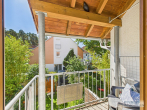 Familienfreundliches Reihenhaus mit Garten, Spielplätzen und Tiefgarage in Wendelstein-St. Wolfgang! - Balkon