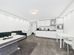 Sanierte 2-Zimmer-Terrassenwohnung mit ca. 4,5 % Mietrendite in top Wohnanlage am Fuße der Rednitz! - Küchen/Wohn und Essbereich