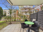 Sanierte 2-Zimmer-Terrassenwohnung mit ca. 4,5 % Mietrendite in top Wohnanlage am Fuße der Rednitz! - Terrassenbereich