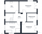 Attraktives Einfamilienhaus in Richtheim – Modern, hochwertig und energieeffizient - Grundriss OG