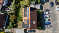 Gepflegte Doppelhaushälfte mit Garten und umfangreichen Modernisierungen in Nürnberg-Ost - Vogelperspektive