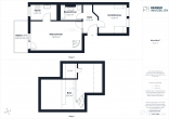 Wohnen auf 2 Stockwerken - 2 Zimmer Wohnung mit traumhaftem Balkon in Top Lage - Fürth-Burgfarrnbach - Grundriss