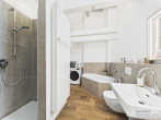 Frei ab 01.04.26 – Design trifft Geschichte - Exklusives Loft-Penthouse mit Dachterrasse & Burgblick - Badezimmer